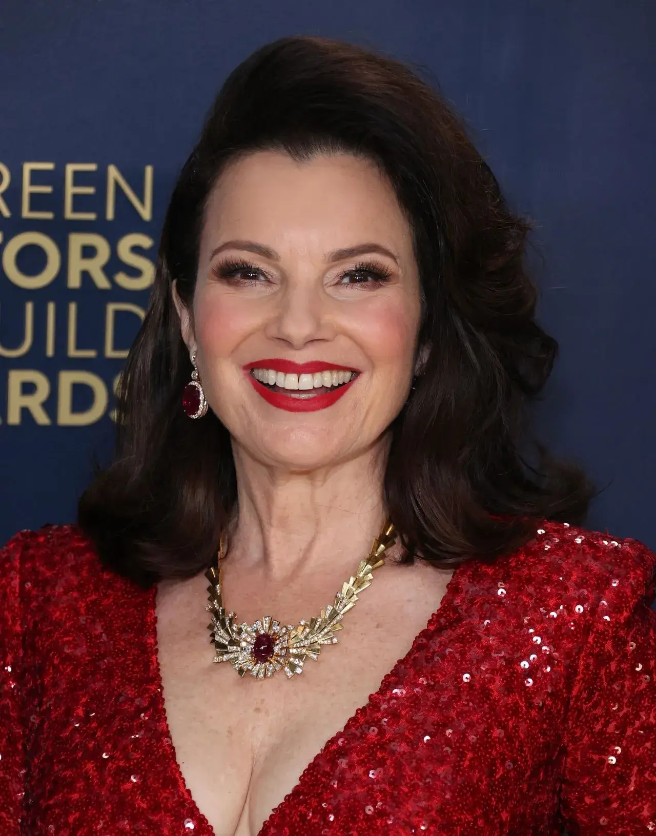 FRAN DRESCHER STILLS AT SCREEN ACTORS GUILD AWARDS 2024 IN LOS ANGELES